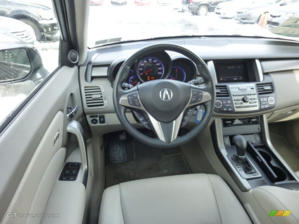 2011 Acura RDX SH-AWD Taupe Dashboard Photo #76786061