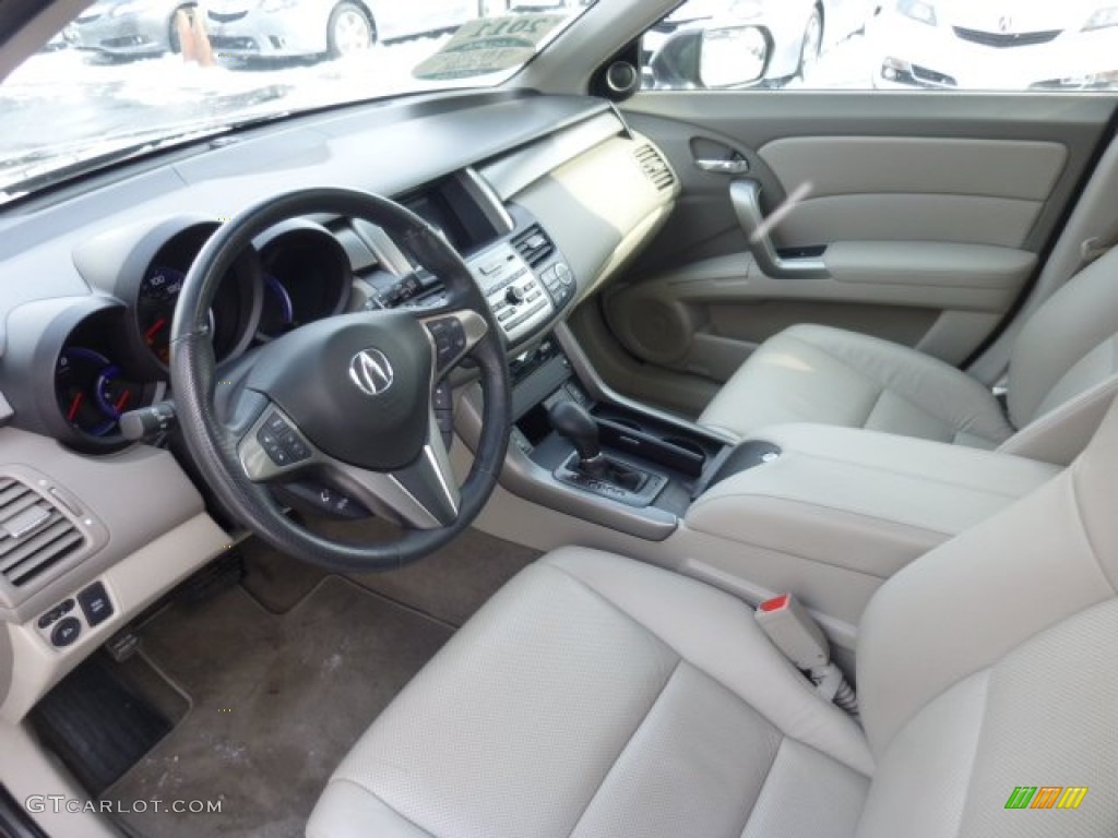Taupe Interior 2011 Acura RDX SH-AWD Photo #76786103