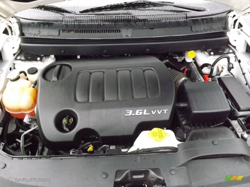 2012 Dodge Journey SXT 3.6 Liter DOHC 24-Valve VVT Pentastar V6 Engine Photo #76786214