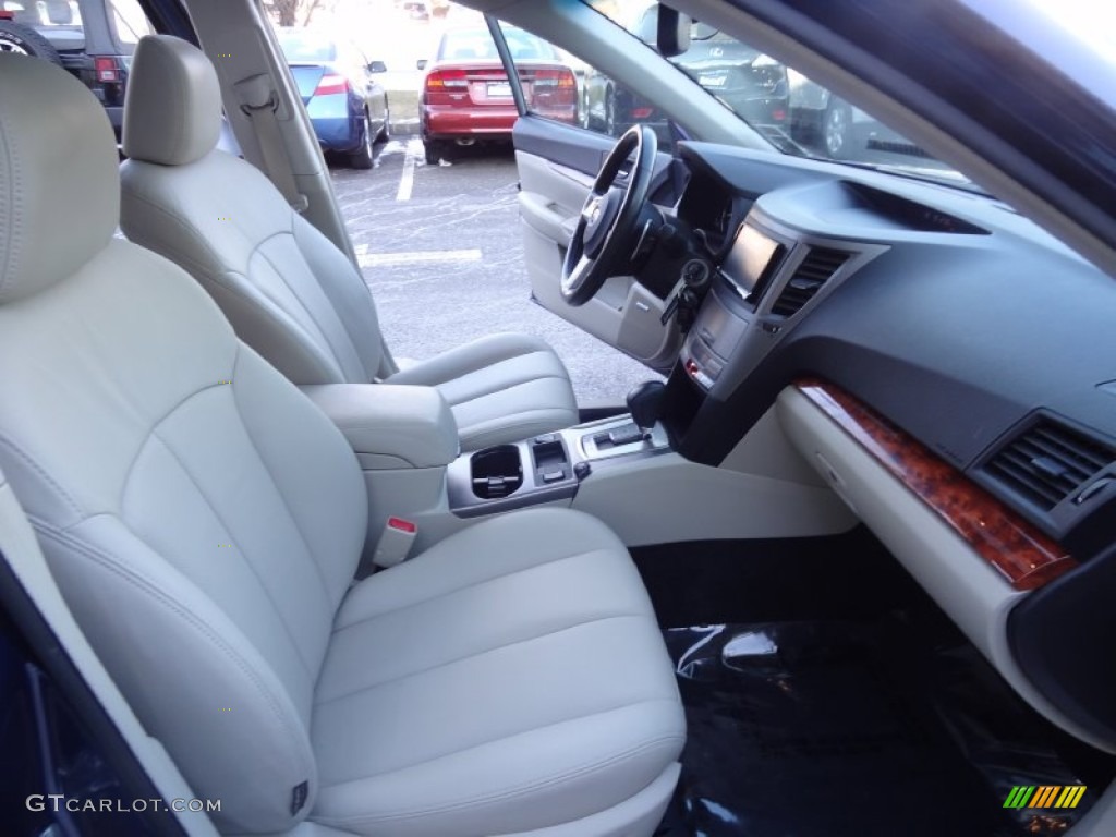 2010 Outback 2.5i Limited Wagon - Azurite Blue Pearl / Warm Ivory photo #20