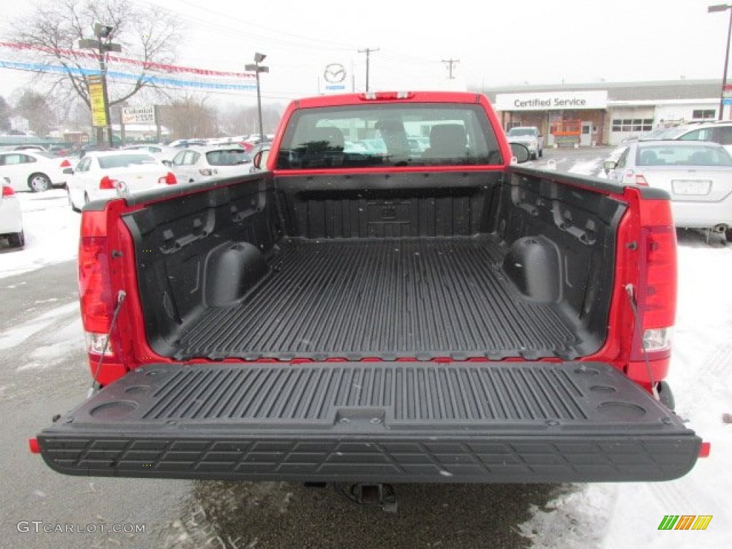 2008 Sierra 1500 Regular Cab 4x4 - Fire Red / Dark Titanium photo #9