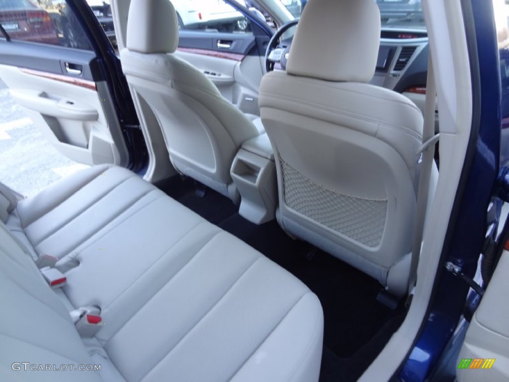 2010 Outback 2.5i Limited Wagon - Azurite Blue Pearl / Warm Ivory photo #24