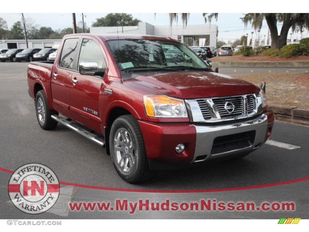 Cayenne Red Nissan Titan