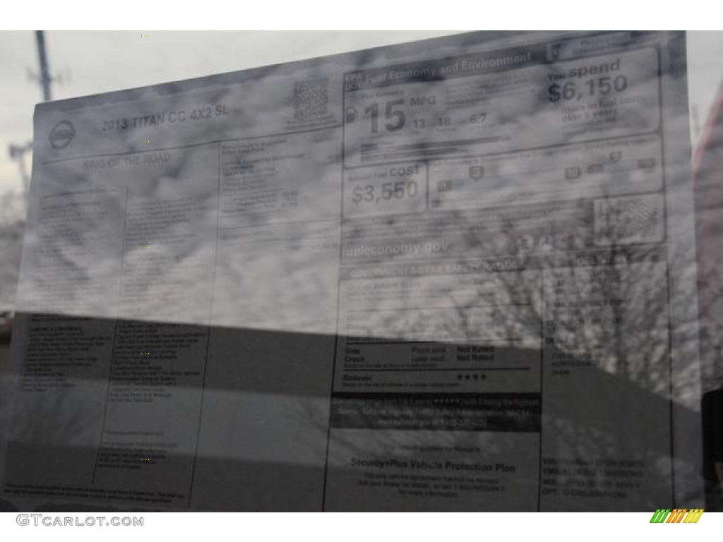 2013 Titan SL Crew Cab 4x4 - Cayenne Red / Almond photo #2