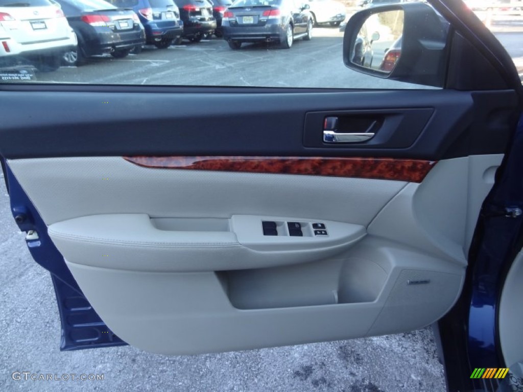 2010 Outback 2.5i Limited Wagon - Azurite Blue Pearl / Warm Ivory photo #29