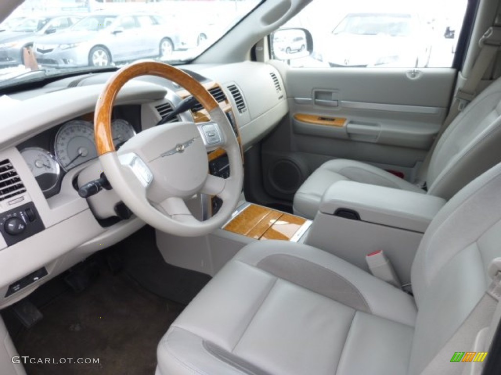 Light Graystone Interior 2008 Chrysler Aspen Limited 4WD Photo #76786540
