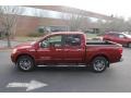 2013 Cayenne Red Nissan Titan SL Crew Cab 4x4  photo #8