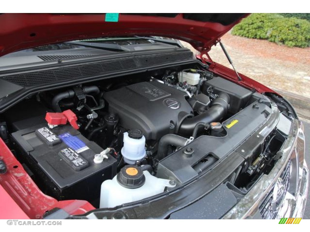 2013 Nissan Titan SL Crew Cab 4x4 5.6 Liter Flex-Fuel DOHC 32-Valve CVTCS V8 Engine Photo #76786828