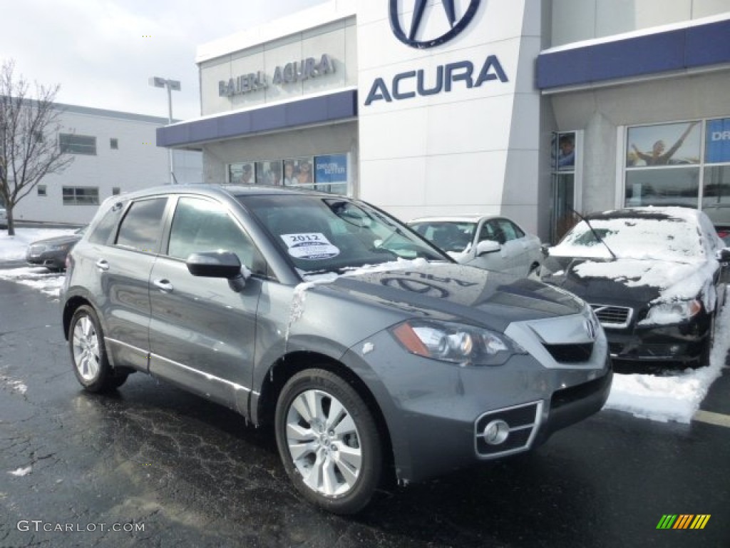 2012 RDX SH-AWD - Polished Metal Metallic / Taupe photo #1