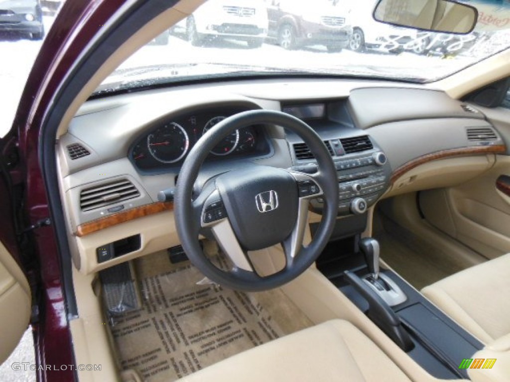 Ivory Interior 2010 Honda Accord EX Sedan Photo #76787576