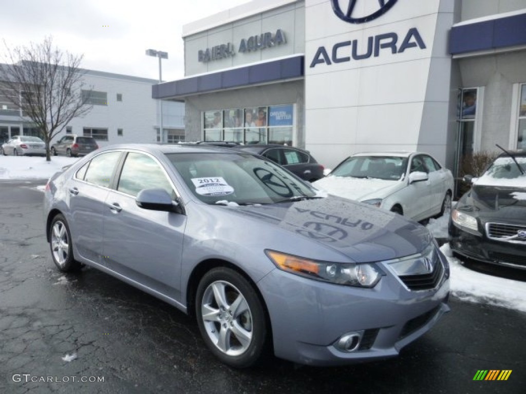 2012 TSX Sedan - Forged Silver Metallic / Taupe photo #1