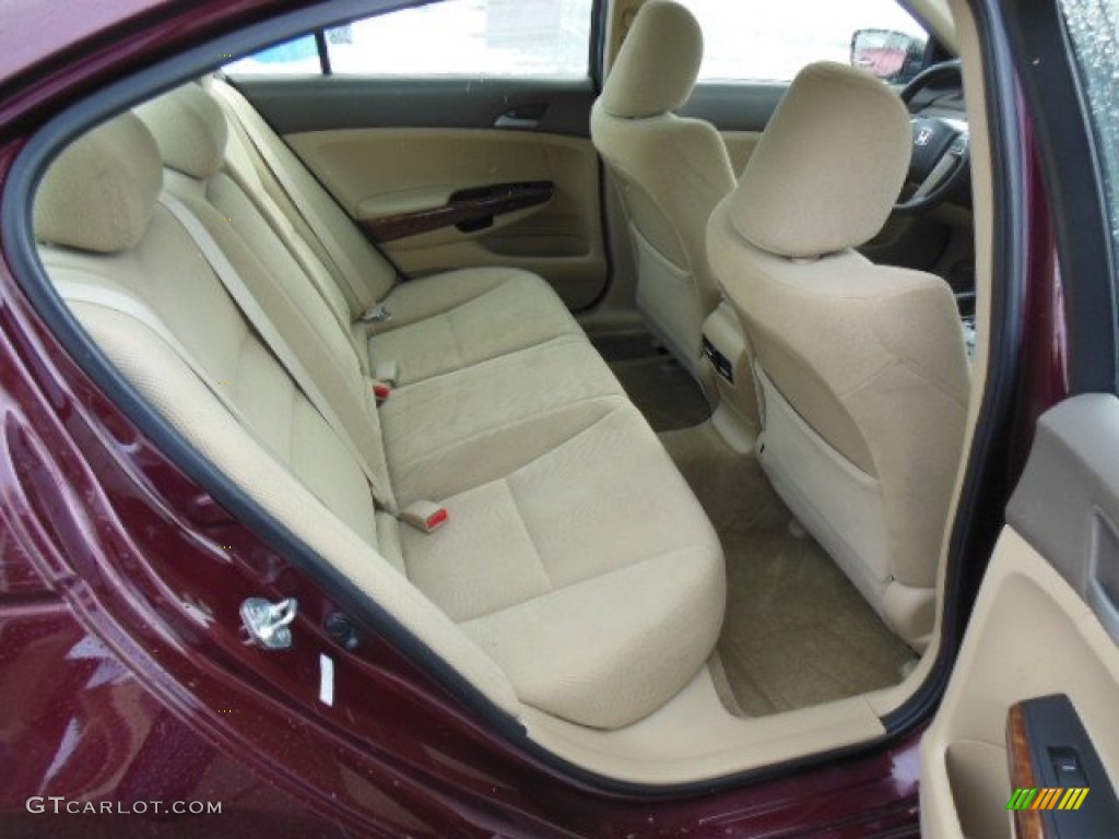 2010 Honda Accord EX Sedan Rear Seat Photo #76787672