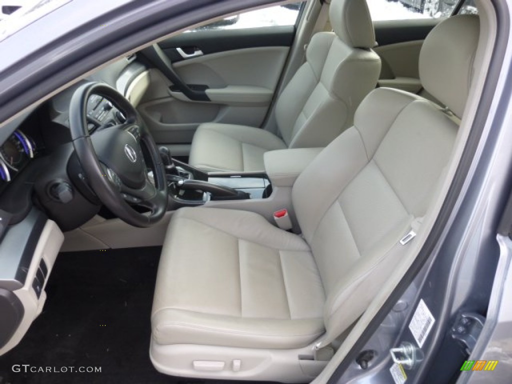 Taupe Interior 2012 Acura TSX Sedan Photo #76787852