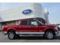 2013 Ruby Red Metallic Ford F150 XLT SuperCrew 4x4  photo #2