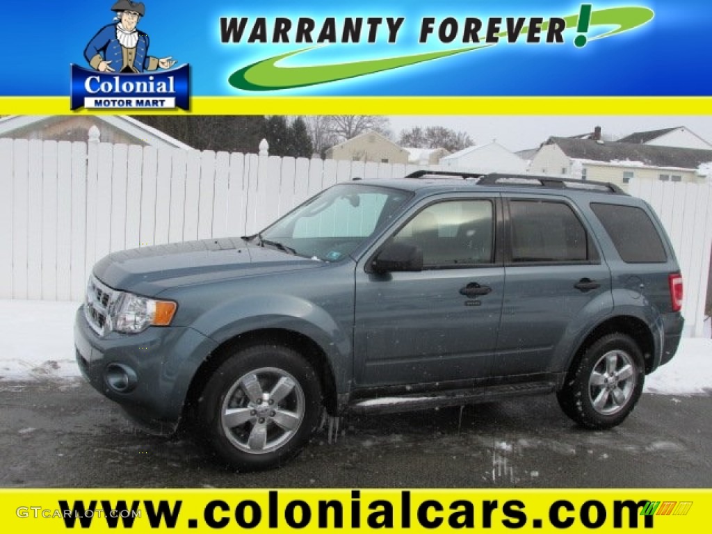 Steel Blue Metallic Ford Escape