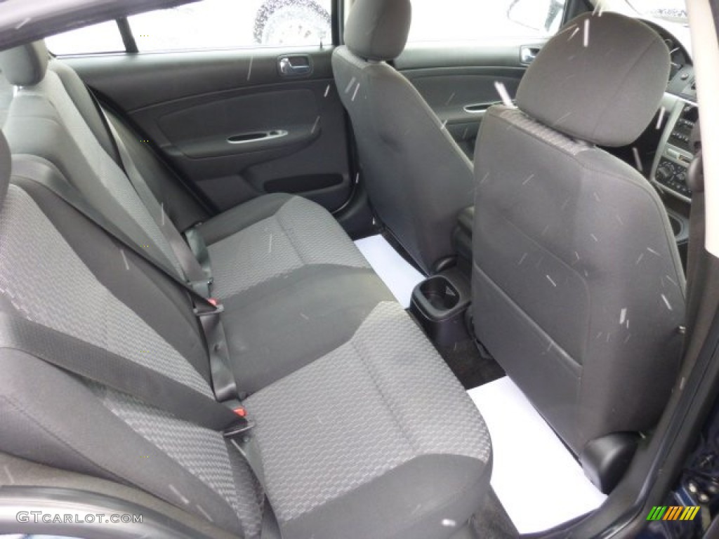 Ebony Interior 2009 Chevrolet Cobalt LT Sedan Photo #76789085