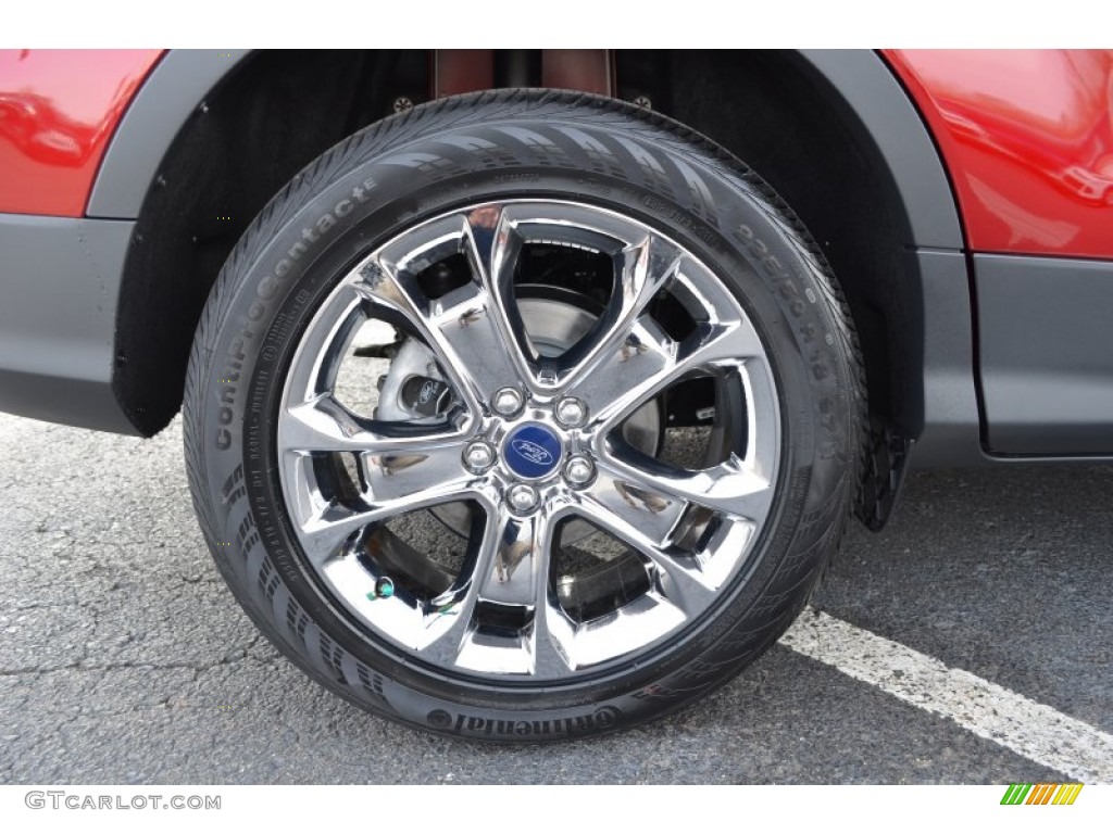 2013 Ford Escape SEL 2.0L EcoBoost Wheel Photo #76789606