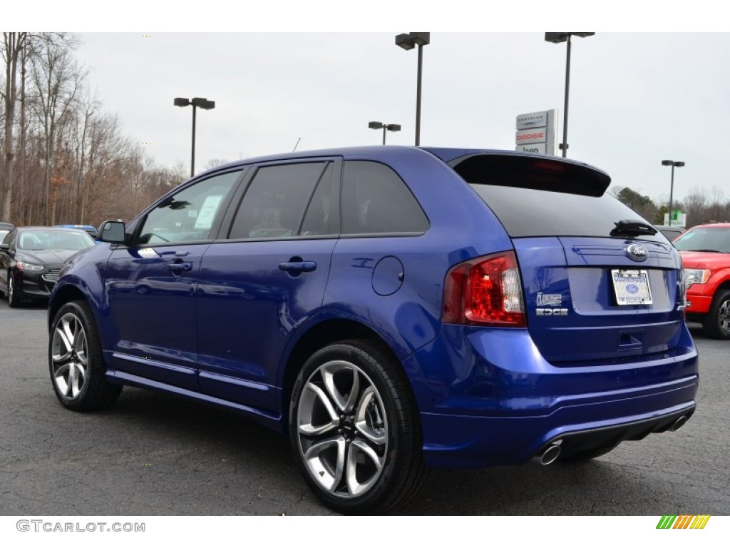 Deep Impact Blue Metallic 2013 Ford Edge Sport Exterior Photo #76791224