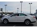 2013 White Platinum Tri-Coat Ford Taurus SEL  photo #5