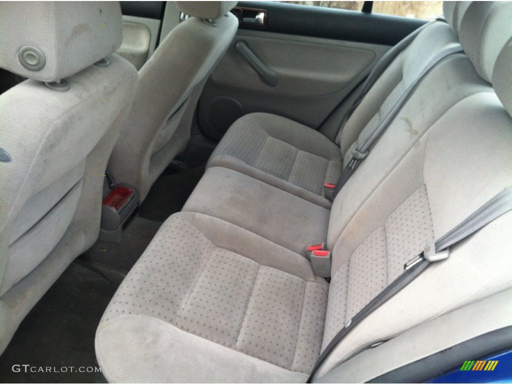 2001 Jetta GLS Sedan - Blue Lagoon Metallic / Beige photo #10
