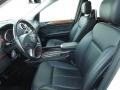 2009 Mercedes-Benz GL Black Interior Front Seat Photo