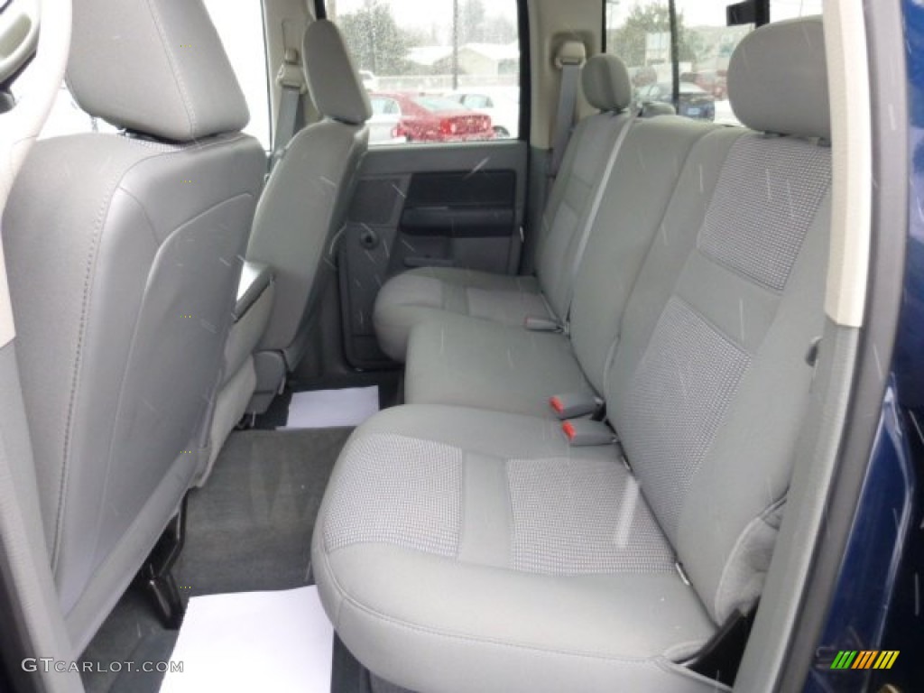 Medium Slate Gray Interior 2007 Dodge Ram 1500 Big Horn Edition Quad Cab 4x4 Photo #76792251