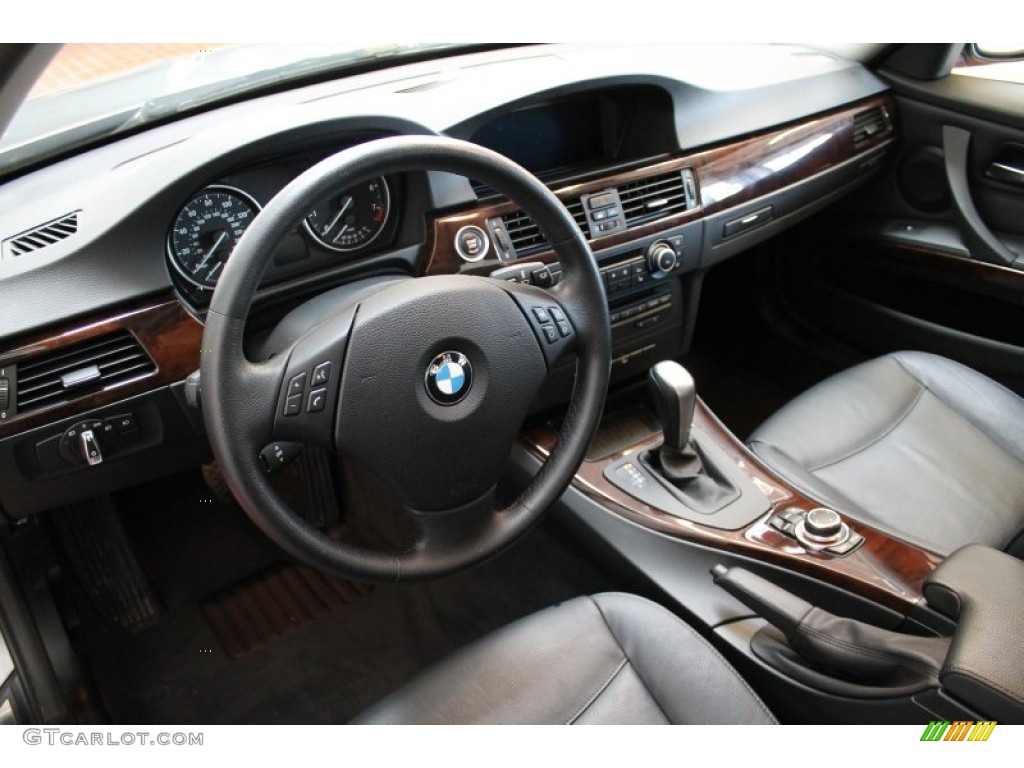 Black Interior 2011 BMW 3 Series 328i xDrive Sedan Photo #76792662