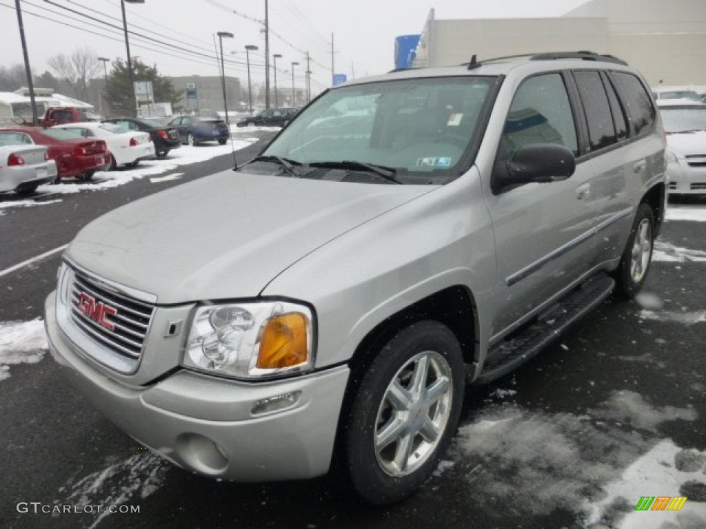 Silver Mist Metallic 2008 GMC Envoy SLT 4x4 Exterior Photo #76792817