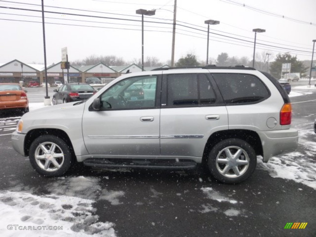 Silver Mist Metallic 2008 GMC Envoy SLT 4x4 Exterior Photo #76792834