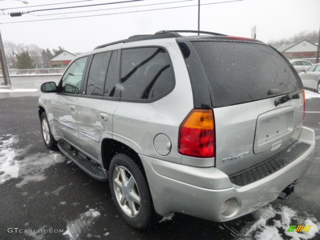 Silver Mist Metallic 2008 GMC Envoy SLT 4x4 Exterior Photo #76792854