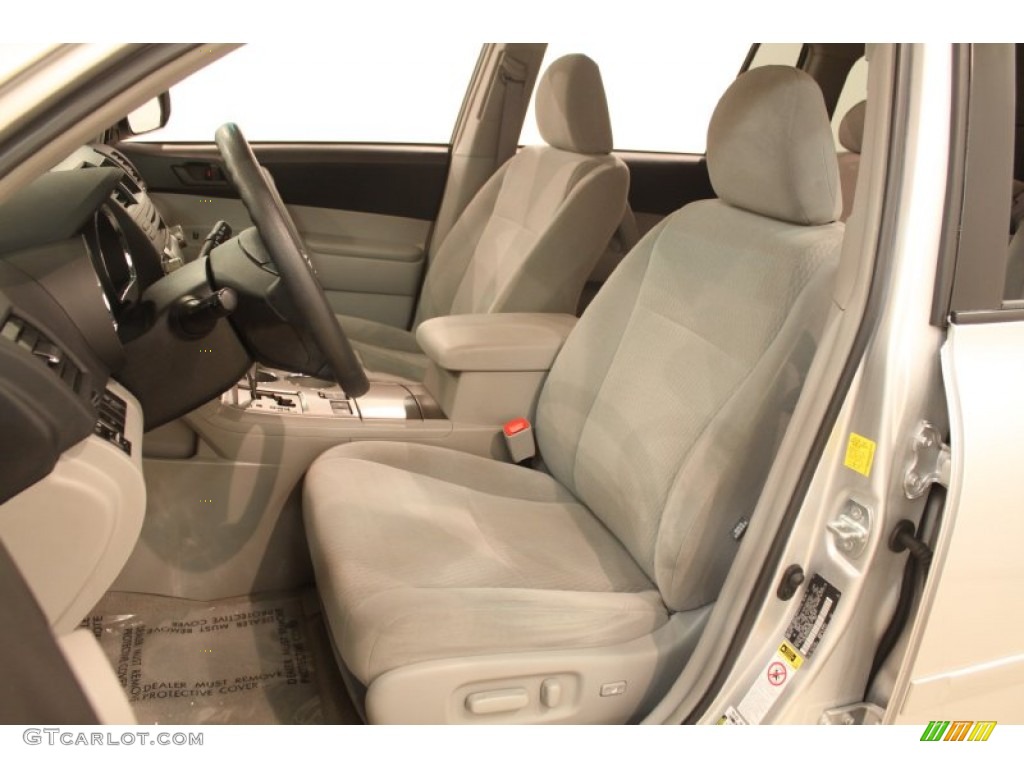 2010 Toyota Highlander V6 4WD Front Seat Photo #76793000