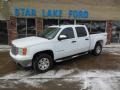 2008 Summit White GMC Sierra 1500 SLE Crew Cab 4x4  photo #1