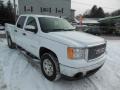 2008 Summit White GMC Sierra 1500 SLE Crew Cab 4x4  photo #3