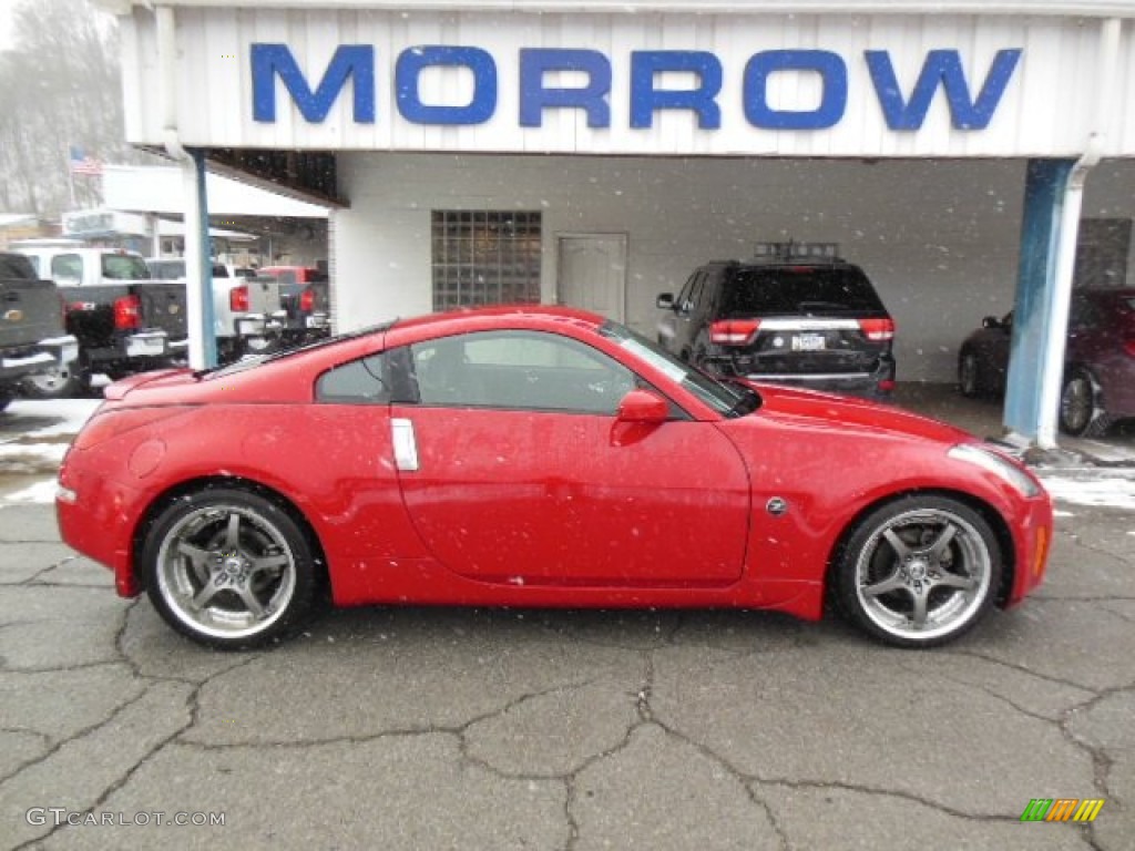 2004 350Z Touring Coupe - Redline / Charcoal photo #1