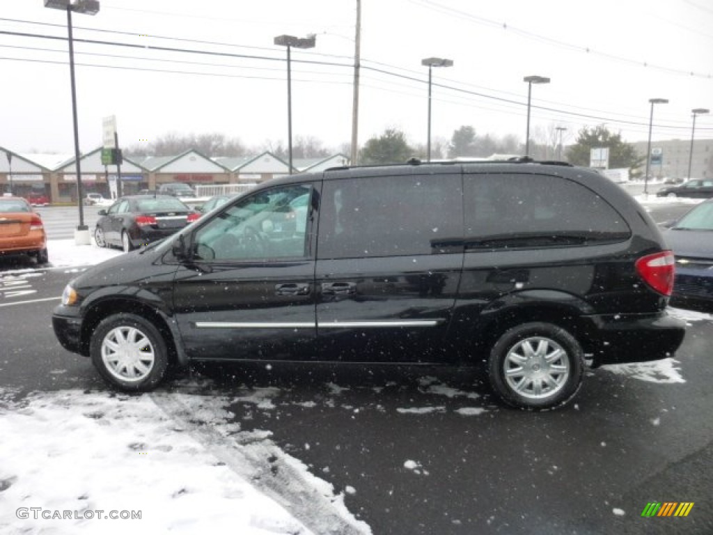 Brilliant Black 2006 Chrysler Town & Country Touring Exterior Photo #76793999