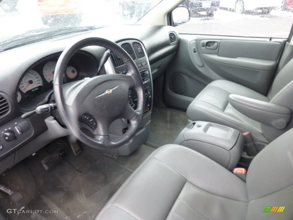 Medium Slate Gray Interior 2006 Chrysler Town & Country Touring Photo #76794198