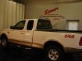 2002 Oxford White Ford F150 Lariat SuperCab 4x4  photo #16