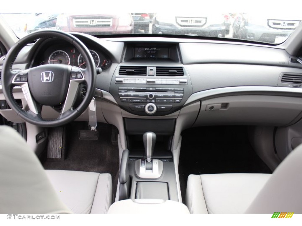 2010 Honda Accord EX-L Sedan Gray Dashboard Photo #76794776