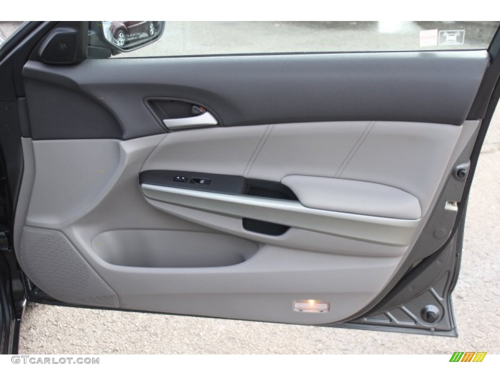 2010 Honda Accord EX-L Sedan Gray Door Panel Photo #76794933