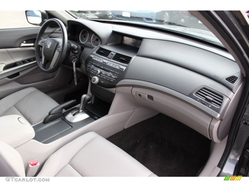 2010 Honda Accord EX-L Sedan Gray Dashboard Photo #76794950