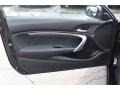 Black 2011 Honda Accord EX-L Coupe Door Panel