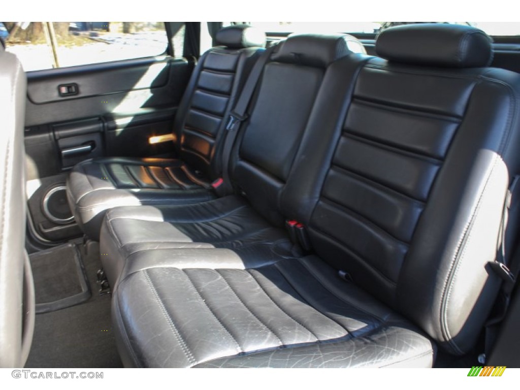 2007 Hummer H2 SUT Rear Seat Photo #76795286