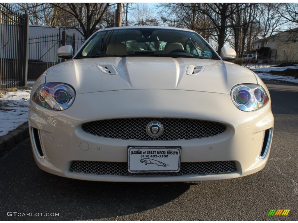 2010 XK XKR Coupe - Porcelain White / Ivory photo #2