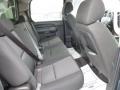 Rear Seat of 2010 Sierra 1500 SLE Crew Cab 4x4