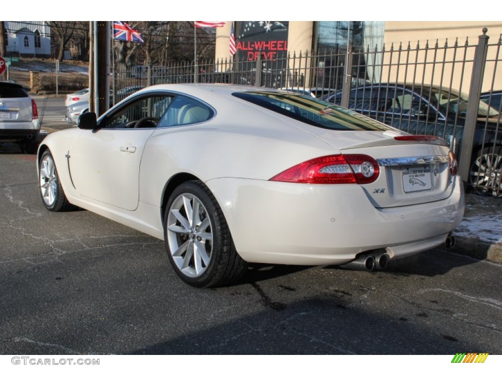 2010 XK XKR Coupe - Porcelain White / Ivory photo #4