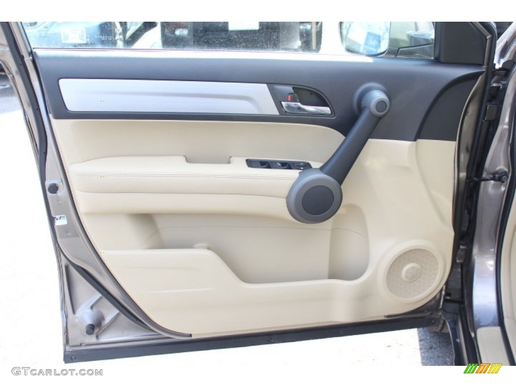 2010 Honda CR-V EX-L AWD Ivory Door Panel Photo #76795808