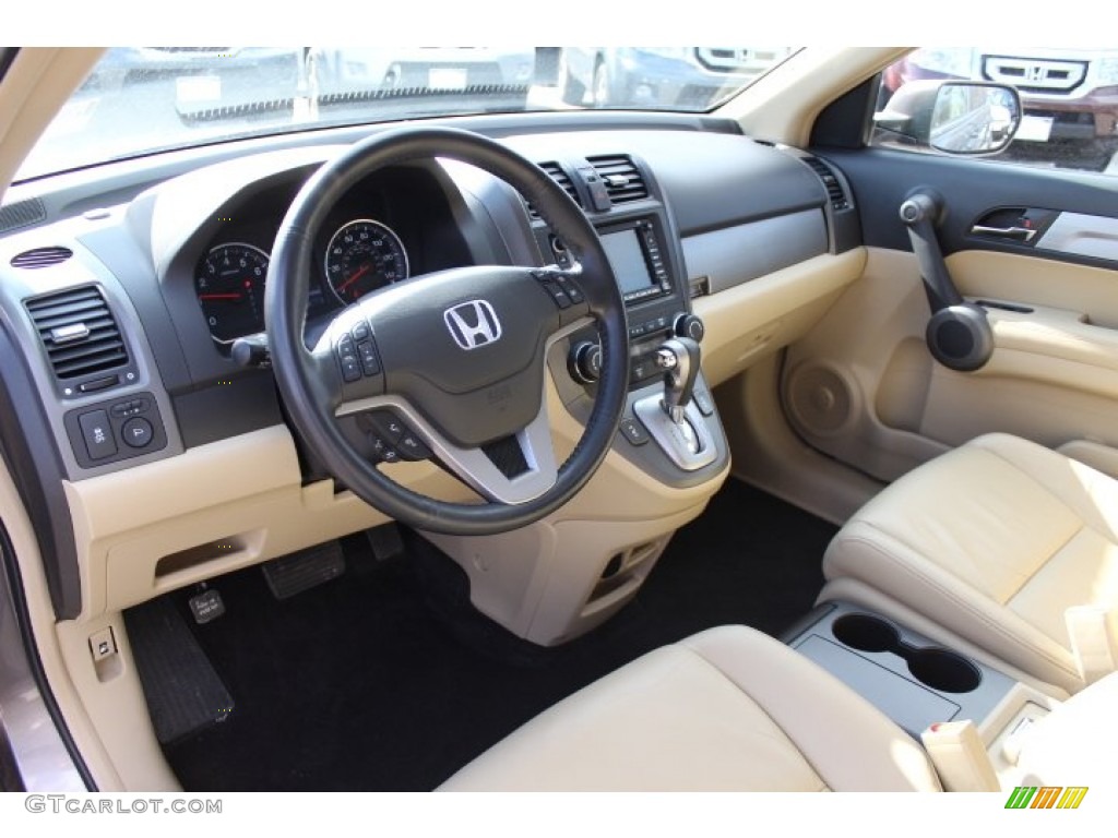 Ivory Interior 2010 Honda CR-V EX-L AWD Photo #76795828