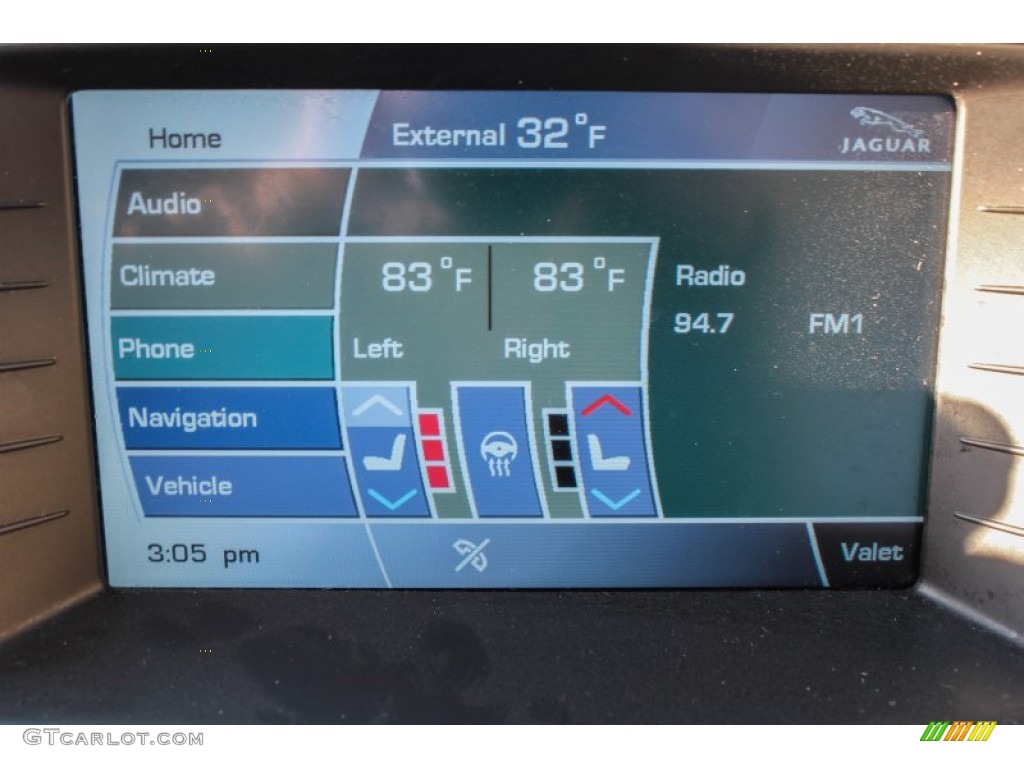 2010 Jaguar XK XKR Convertible Controls Photo #76796456