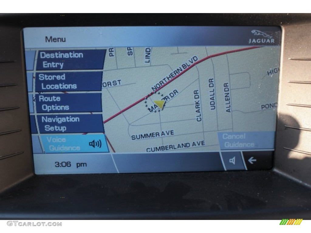 2010 Jaguar XK XKR Convertible Navigation Photo #76796477