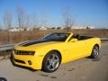 Rally Yellow - Camaro LT/RS Convertible Photo No. 1